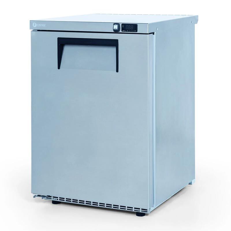 Iceinox Tezgah Altı Krom Mini Buzdolabı OTS 140 CR, 430 Kalite,  60X64X82