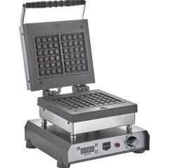 Remta Değiştirelebilir Plakalı Çiçek Model Tekli Waffle Makinesi, 16 cm, Elektrikli,  34x38x30 cm, W34C
