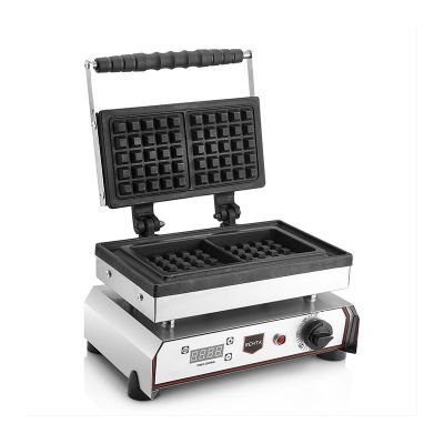 Remta Mini Kare Model Waffle Makinesi, Elektrikli, 29x36x26 cm,  W35