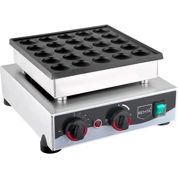 Remta Kovada Bubble Waffle Makinesi, 25'li, Elektrikli,  31x38x19 cm, W26