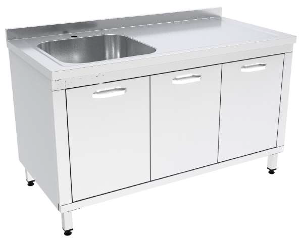 Tek Evyeli Tezgah Dolaplı - Çarpma Kapılı  700 Seri