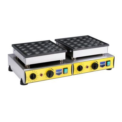 Remta Çiftli Kovada Waffle Makinesi, 50'li, Elektrikli,  63x37x19 cm, W27