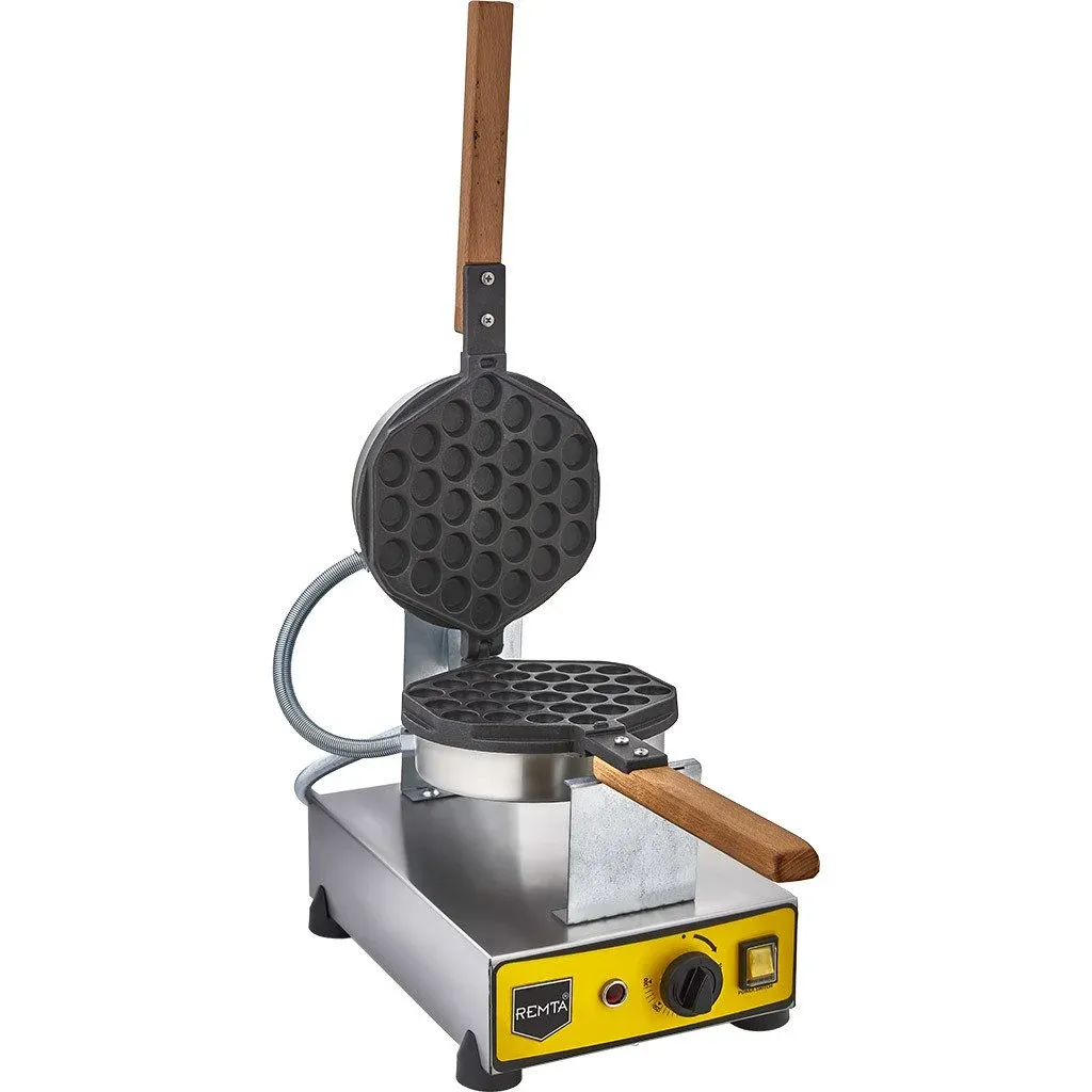 Remta Çevirmeli Bubble Waffle Makinesi ,Elektrikli,  26x58x29 cm, W32