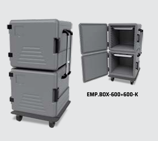 Empero Termobox 600+600 Menteşeli, 33x53x50,  EMP.BOX-600+600-K