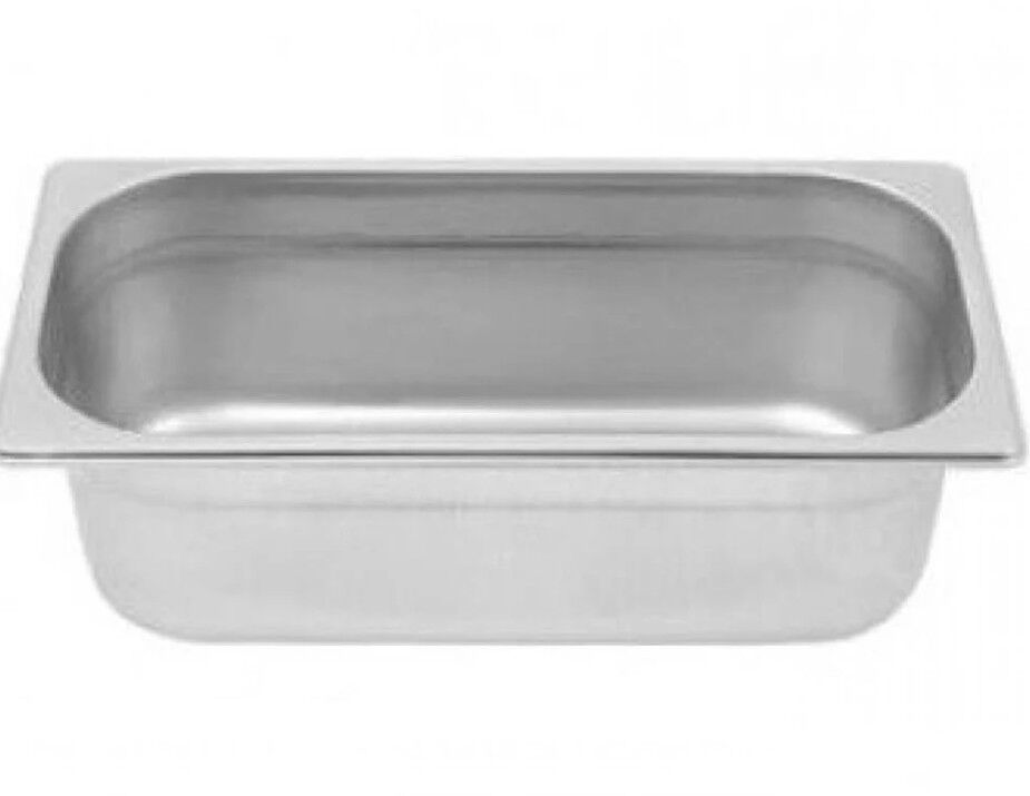 Üret Çelik GN 1/3 20mm Gastronom Küvet, GST 25