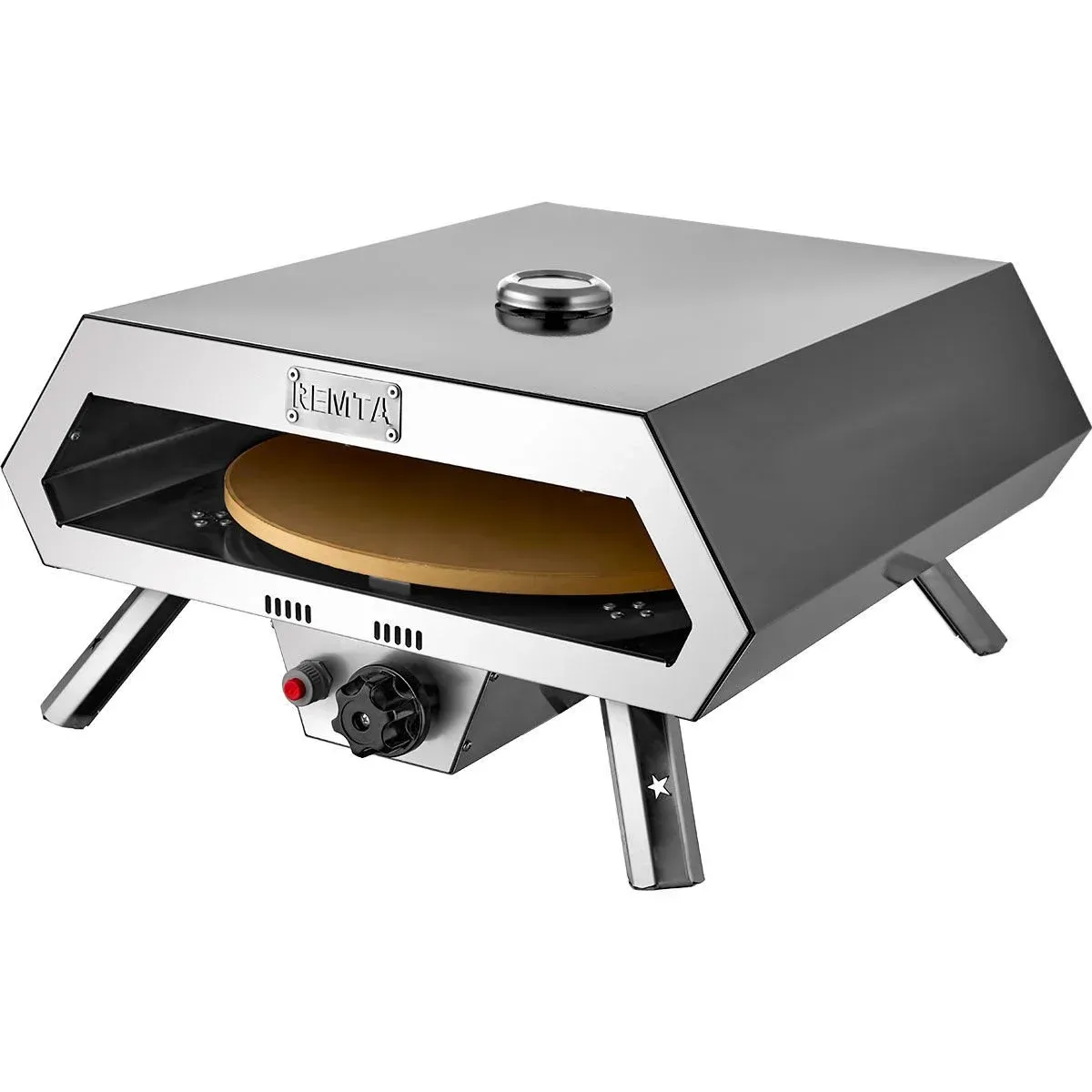 Remta Pizza Fırını, Tüplü (LPG), 45x50x50 cm,  KR3(L)