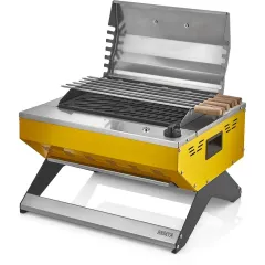 Remta Profesyonel Döküm Barbekü, Elektrikli,  51x42x35 cm, R131