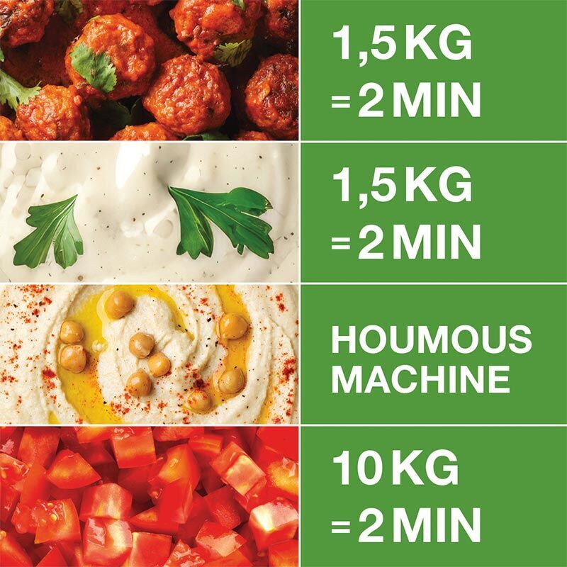 Robot Coupe Kombine Sebze Doğrama ve Parçalama Makinesi 400V, R402 Monofaz