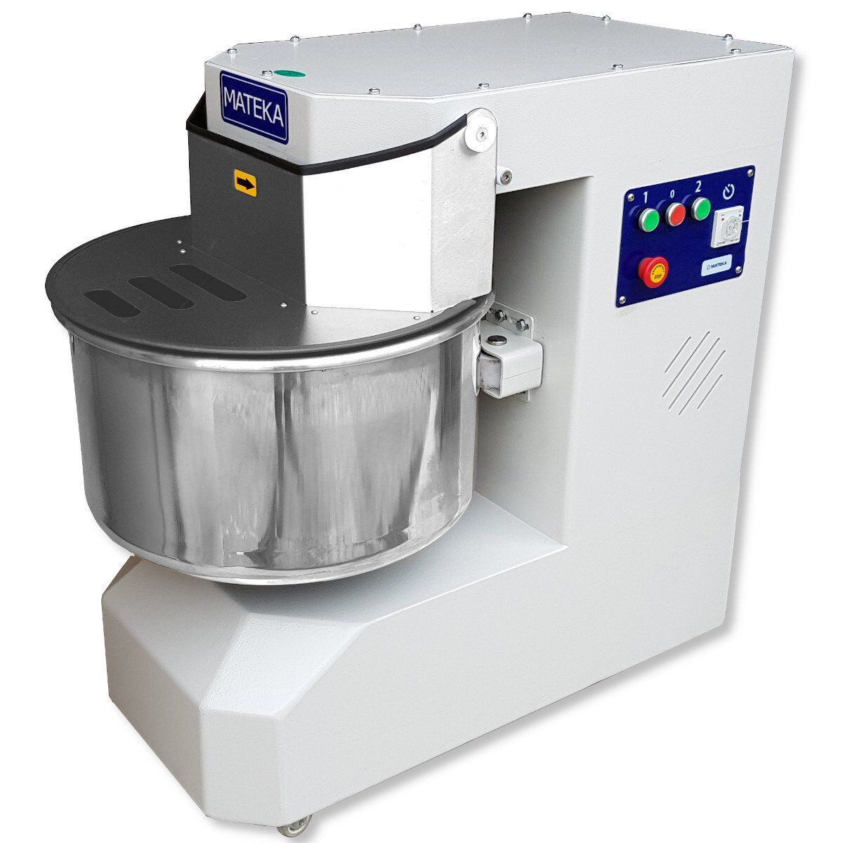 Mateka SPZ 360DT Spiral Hamur Yoğurma Mikseri, Zincirli, 2 Hız, 16 kg, 380V, 101804