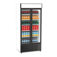 Şenox Dik Tip Şişe Soğutucu Sürgü Kapılı Kanopili, SDS-1010 SC 2 YF