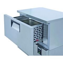 Ice Inox Çekmeceli Soğutucu ve Dondurucu BC 1, 304 Kalite 94x70x85