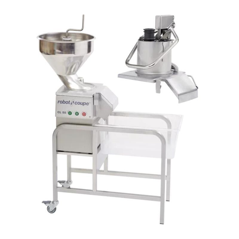 Robot Coupe Sebze Doğrama Makinesi, 2 Kafalı 400 V, CL55 2 Kafalı Trifaze