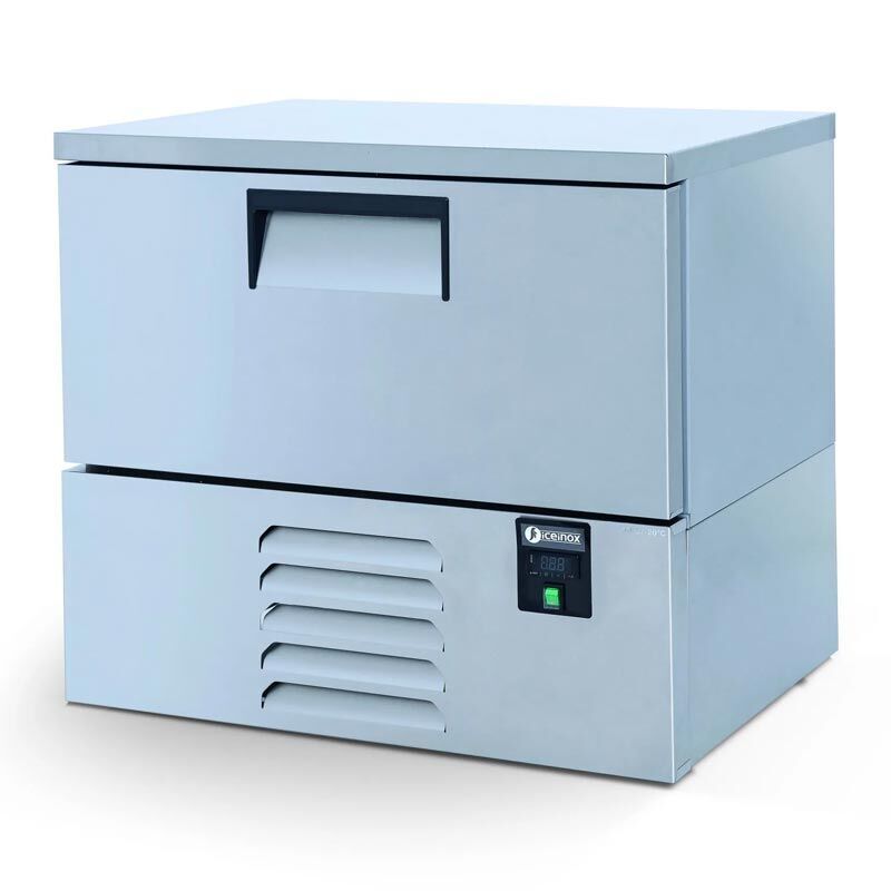 Ice Inox Çekmeceli Soğutucu ve Dondurucu BC 1 CR, 430 Kalite, 94x70x85
