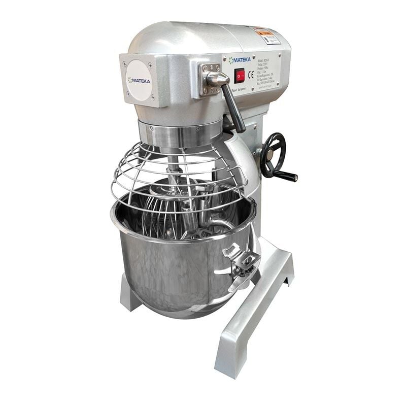 Mateka CRB 10M Planet Mikser, Şanzımanlı, 2 Hızlı, 10 L, 220V , 215768