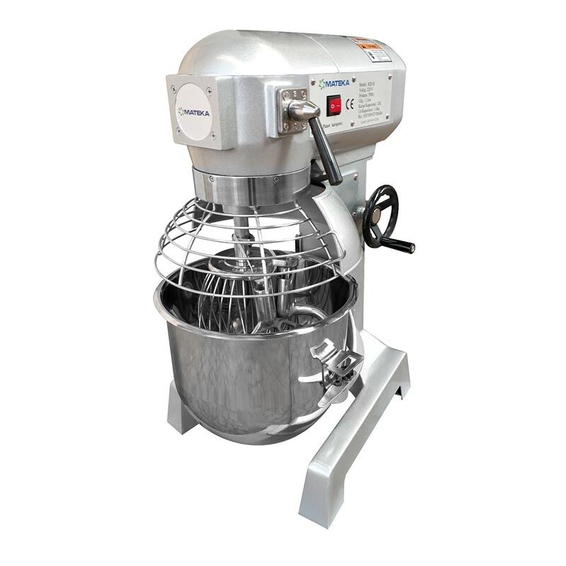 Mateka CRB 10M Planet Mikser, Şanzımanlı, 2 Hızlı, 10 L, 220V , 215768