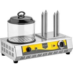 Remta 4 Kazıklı Hot Dog  ,Elektrikli, 52x36x34 cm, KZ01