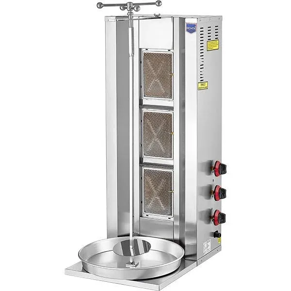Remta 3 Radyanlı Döner Ocağı, Gazlı CE ,  43x55x105 cm,  D06