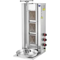 Remta 3 Radyanlı Döner Ocağı, Gazlı CE ,  43x55x105 cm,  D06