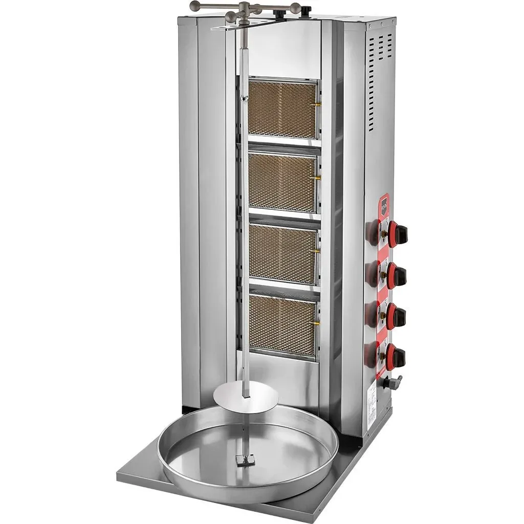 Remta 4 Radyanlı Döner Ocağı, Gazlı CE , 50x56x109 cm, D08