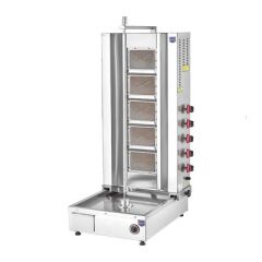 Remta 5 Radyanlı Alttan Motorlu Döner Ocağı, Gazlı CE , 52x70x145 cm, D10(A)
