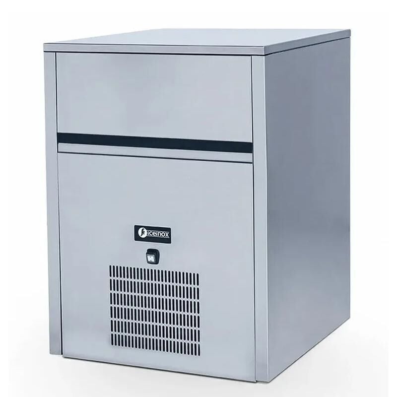 Iceinox Hazneli Gurme Buz Makinesi 130 kg ICE 130, 73x76x94