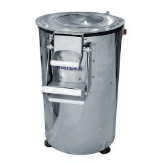 Mateka PAT 750KM Alüminyum Redüktörlü Patates Soyma Makinesi, Taş Disk, 15 kg, 220V, 104902