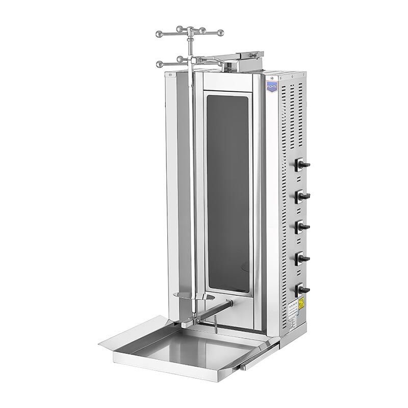 Remta 5'li Camlı Radyan Motorsuz Döner Ocağı, Elektrikli , 52x59x136 cm, SD19