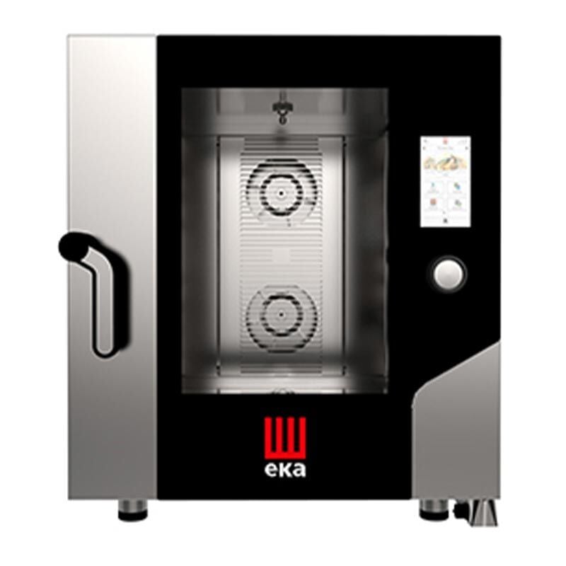 Eka Konveksiyonlu Dokunmatik Fırın, Nemlendirmeli, 7 Adet 1/1 GN Tepsi Kapasiteli, Elektrikli,  MKF 711 TS