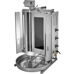 Remta 3'lü Üstten Motorlu Döner Ocağı, Elektrikli , 52x59x93 cm, SD14