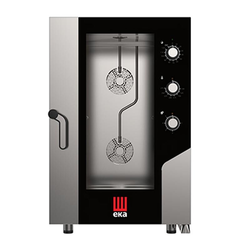 Eka Konveksiyonlu Elektromekanik Fırın, Nemlendirmeli, 11 Adet 1/1 GN Tepsi Kapasiteli, Elektrikli,  MKF 1111 S
