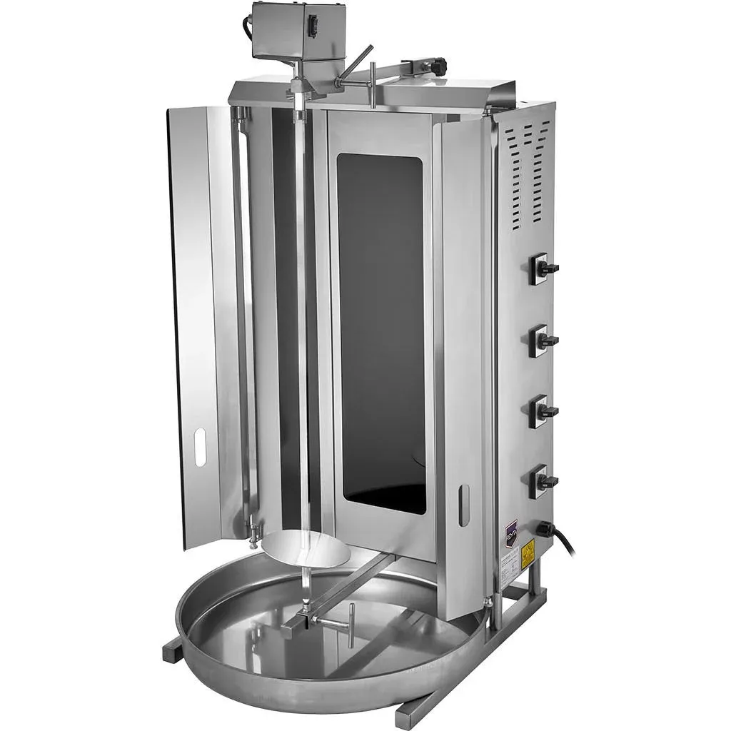 Remta 4'lü Üstten Motorlu Döner Ocağı, Elektrikli , 52x59x111 cm, SD17