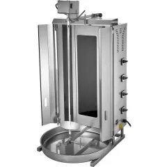 Remta 4'lü Üstten Motorlu Döner Ocağı, Elektrikli , 52x59x111 cm, SD17