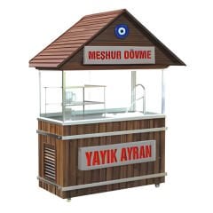 Şenox Çatılı Köpüklü Ayran Makinesi 40 Litre, KA-40