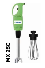 Mateka MX 25C Combi El Blender, 25 cm, Çırpıcı Dahil, 220V, 215757