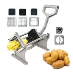Mateka VC 1 Kollu Patates Dilimleme Makinesi, Elma Dilim Bıçağı,3 Bıçak, 215703