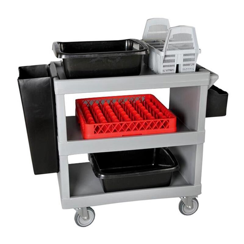 Tribeca Servis Arabası, Açık, 850x515x875 mm, Gri, SSA-85