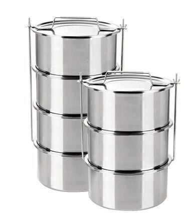 Özbir Sanayi Tipi Sefertası 16x8 cm 3'lü