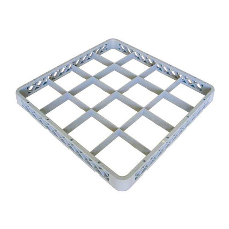 Tribeca Basket Yükseltici, 16 Bölmeli, 500x500x40 mm, Gri, BY-16