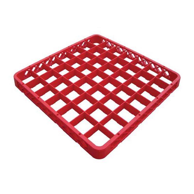 Tribeca Basket Yükseltici, 49 Bölmeli, 500x500x40 mm, Kırmızı, BY-49