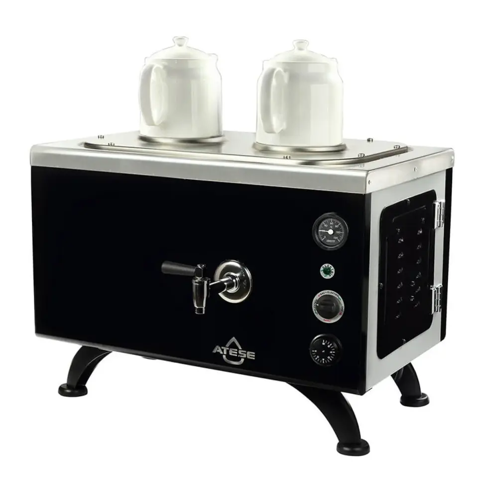 Ateşe Efes Analog Elektrikli 2 Demlikli Çay Makinesi, STATIC EAE2