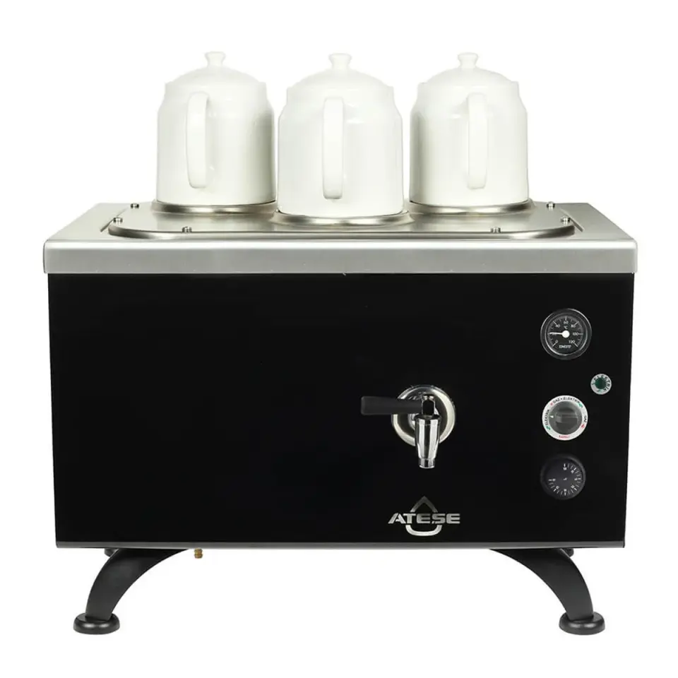 Ateşe Efes Analog Elektrikli 3 Demlikli Çay Makinesi, STATIC EAE3