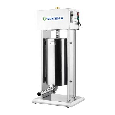 Mateka SCK 15M Motorlu Sucuk Salam Sosis Köfte ve Peynir Dolum Makinesi,Dikey,15 L, 215709