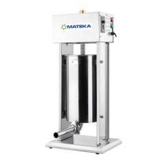 Mateka SCK 15M Motorlu Sucuk Salam Sosis Köfte ve Peynir Dolum Makinesi,Dikey,15 L, 215709