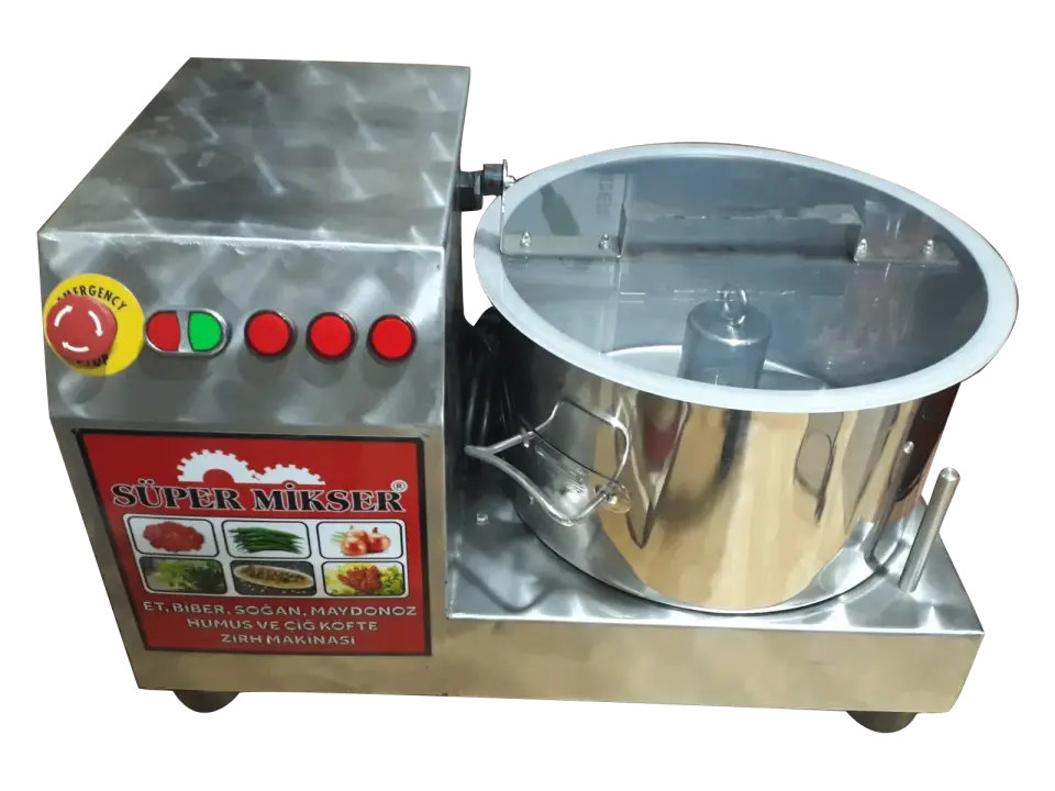 Süper Mikser Set Üstü Kebaplık Et Çekme ve Zırh Makinesi, SM 112 SET