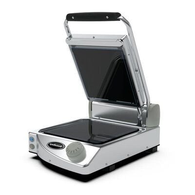 Spidocook Seramik Cam Yüzey,Tek Taraflı,Düz Üst Yüzey Izgara ve Tost Makinesi,Elektrikli , SP-010 P