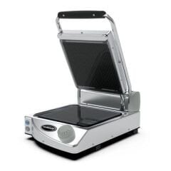 Spidocook Seramik Cam Yüzey,Tek Taraflı,Oluklu Üst Yüzey Izgara ve Tost Makinesi,Elektrikli , SP-010 PR