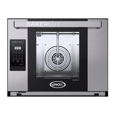 Unox Bakerlux SHOP.Pro LED Arianna Konveksiyonlu Patiseri Fırın, 4 Tepsi Kapasiteli, 46x33 cm, Elektrikli , XEFT-04HS-ELDV