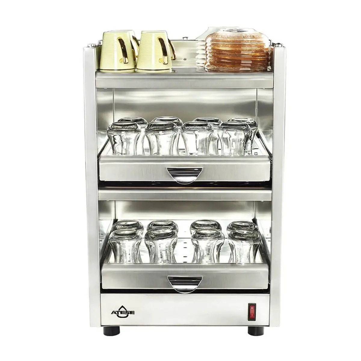 Ateşe Troia Çay Bardağı Isıtıcısı INOX TT-CW