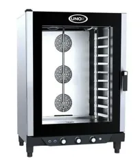 Unox Bakerlux Manuel Konveksiyonlu Patiseri Fırın, 10 Tepsi Kapasiteli, 40X60 cm, Gazlı , XB-813 G