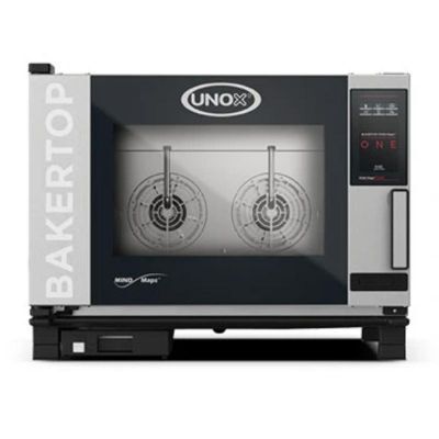 Unox Bakertop One Combi Patiseri Fırın, 4 Tepsi Kapasiteli, 40X60 cm, Elektrikli, XEBC-04EU-E1RM